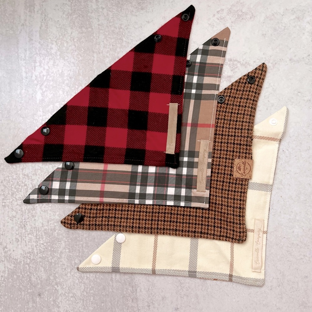 Dog Bandanas (set of 4)